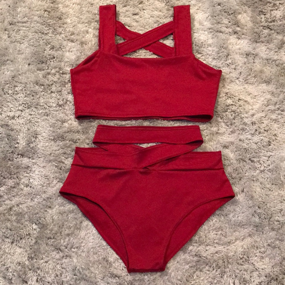 New two piece bathing suit